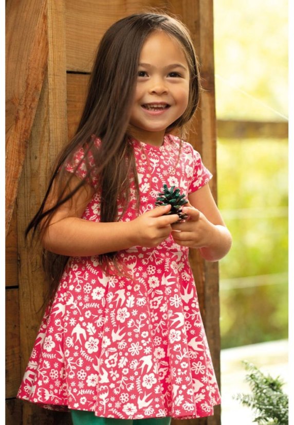 FRUGI šaty z BIO bavlny Skater Abisko