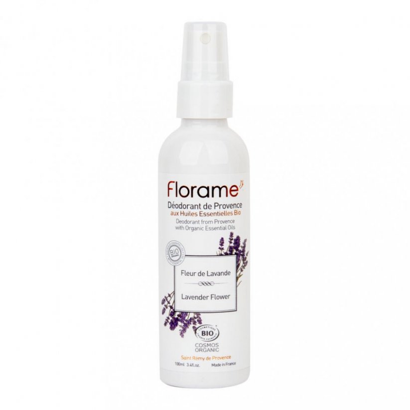 Florame Deodorant sprej z Provence květ levandule BIO 100ml