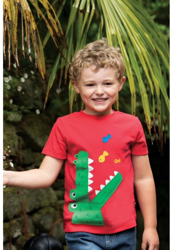 FRUGI Tričko z BIO bavlny s krátkým rukávem CROC