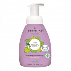 Attitude Detské penivé mydlo na ruky Little leaves s vôňou vanilky a hrušky 295ml