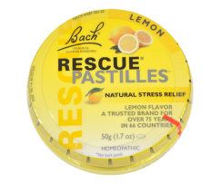 Dr. Bach Rescue® Krizové pastilky Citron 50g bioregal1