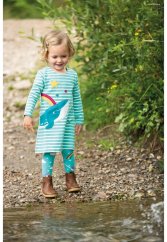 FRUGI šaty z BIO bavlny VEĽRYBA Lyla