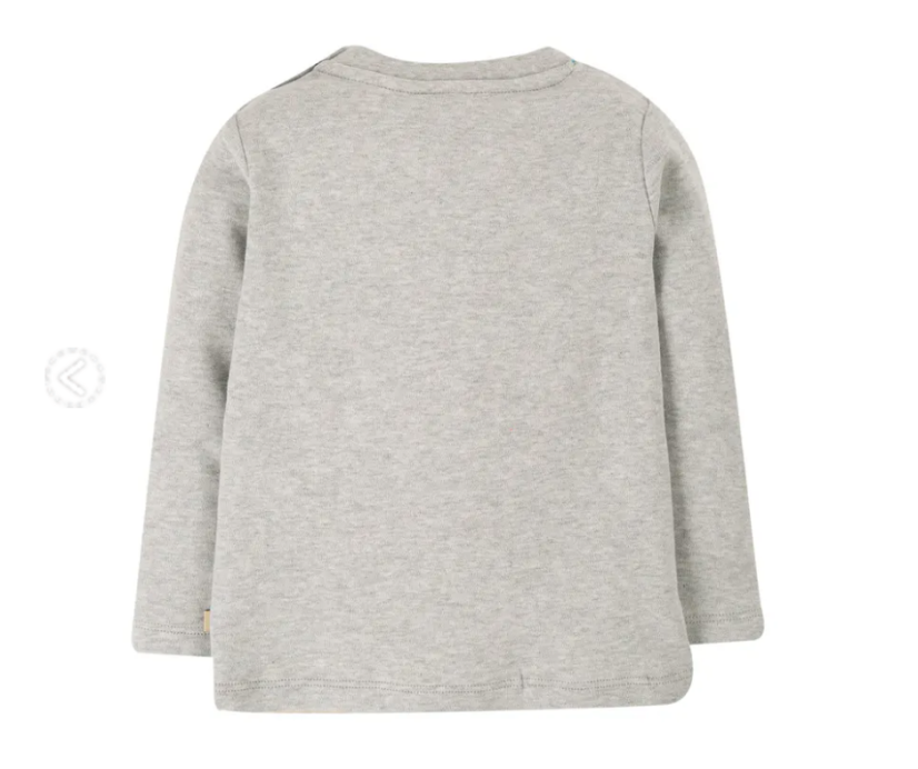 FRUGI Tričko z BIO bavlny s dlhým rukávom Magic No.1