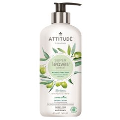 Attitude Mydlo na ruky Super Leaves s detoxikačným účinkom, olivové listy 473ml