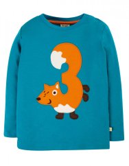 FRUGI Tričko z BIO bavlny s dlhým rukávom Magic No.3